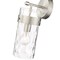 Z-Lite Fontaine 1 Light Wall Sconce, Brushed Nickel & Clear 3035-1SS-BN - alternate 7